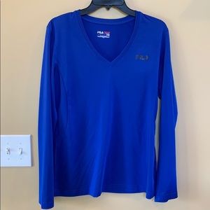 Dry fit fila long sleeve